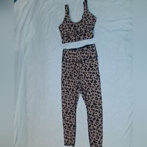 Leopard Print Kids Matching Set